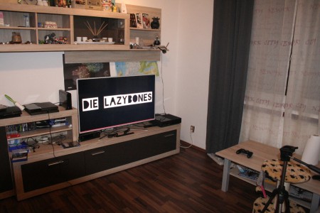 Aufnahmeraum jenseits unserer "WAND!!!"